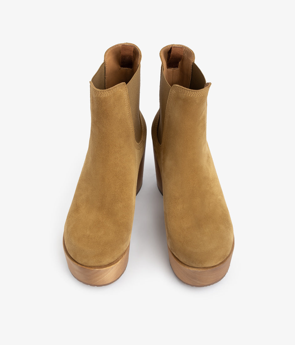 dalmi / alpaca velour-light wood