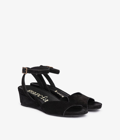 wedge black suede wamika pedro garcia 1 