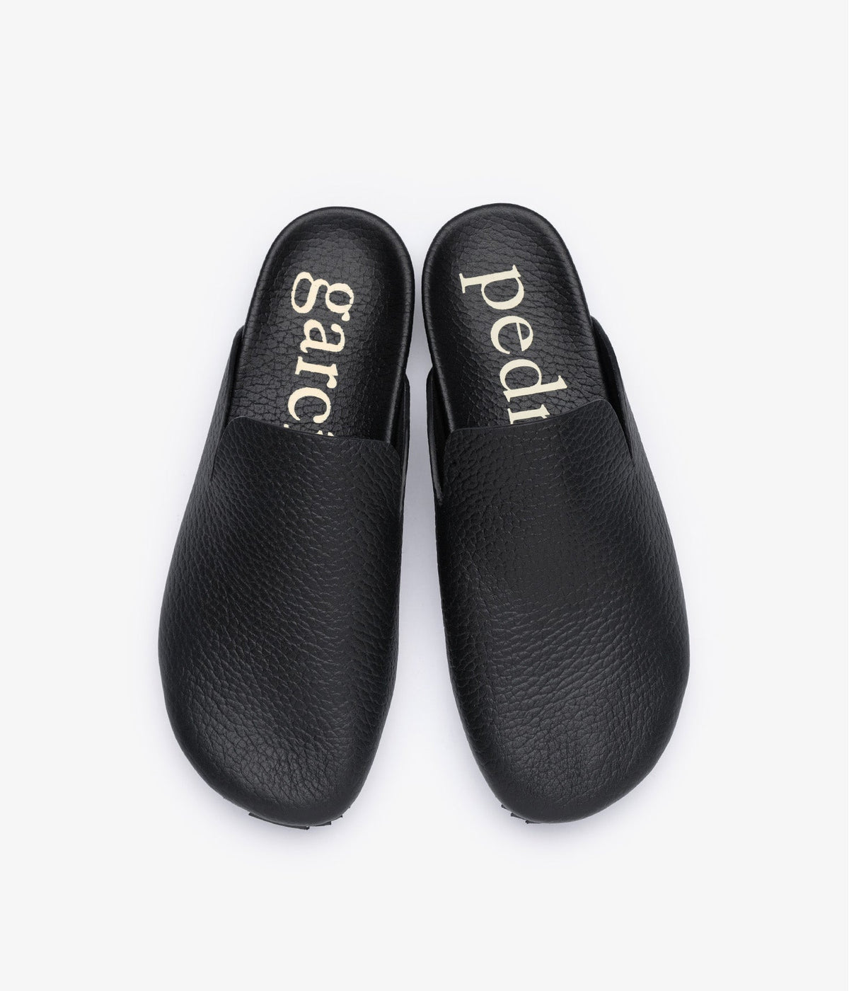 black leather mule braidy pedro garcia 4