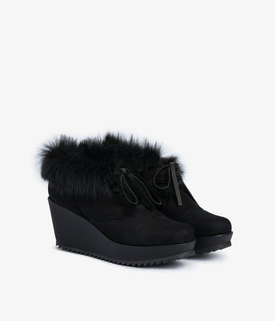 fidela / black suede churra