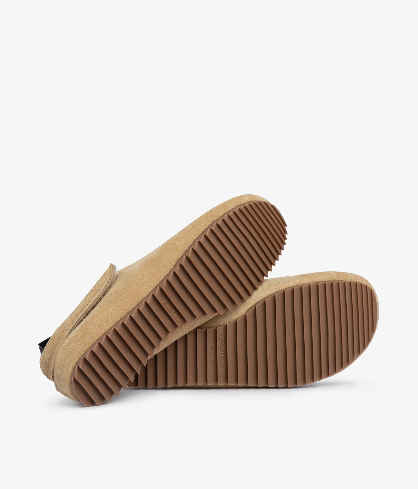 clog beige suede velcro closure bely aw25 pedro garcia 5