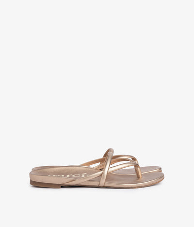 criss cross sandal metallic leather belany aw25 pedro garcia 1