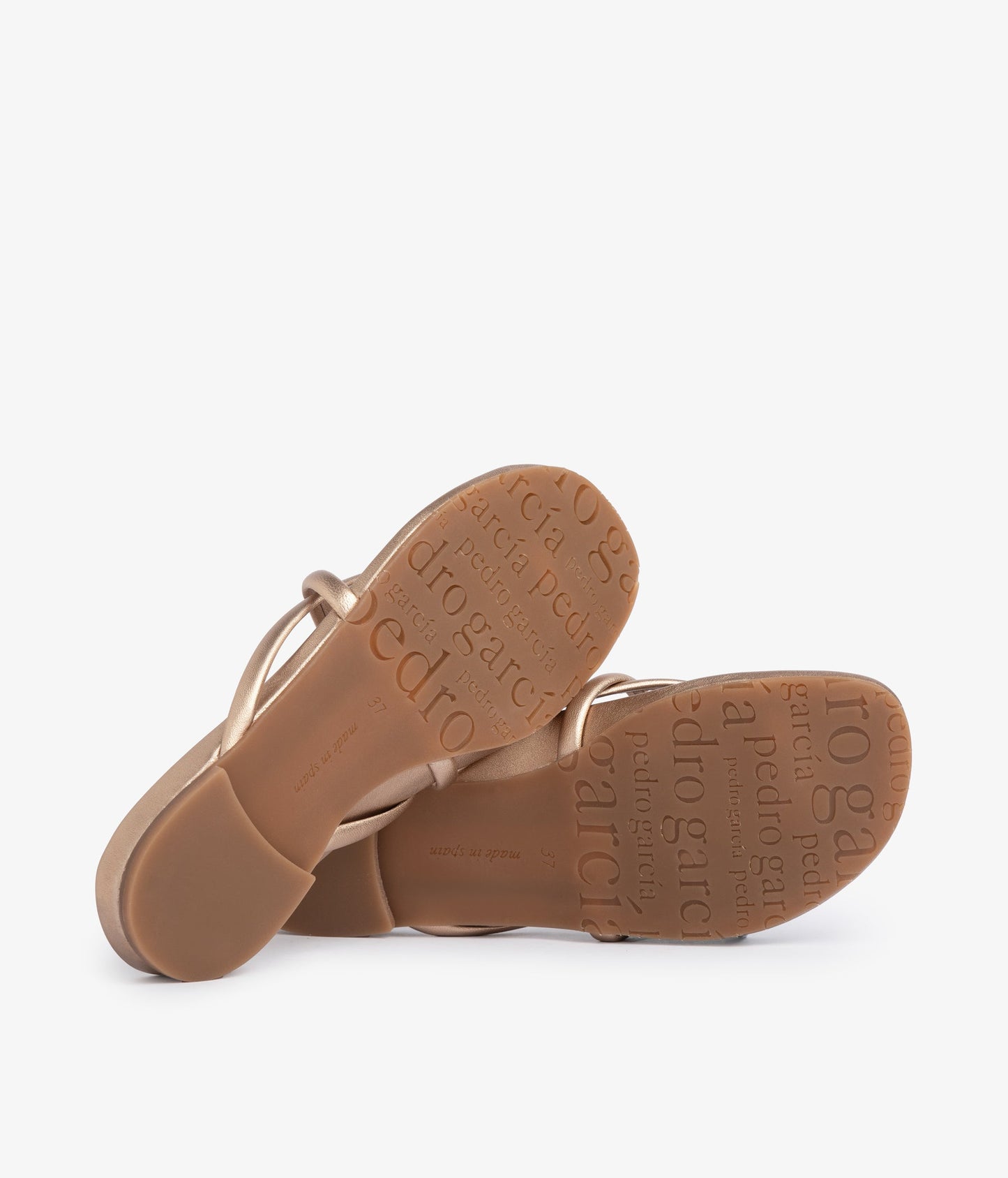 criss cross sandal metallic leather belany aw25 pedro garcia 5