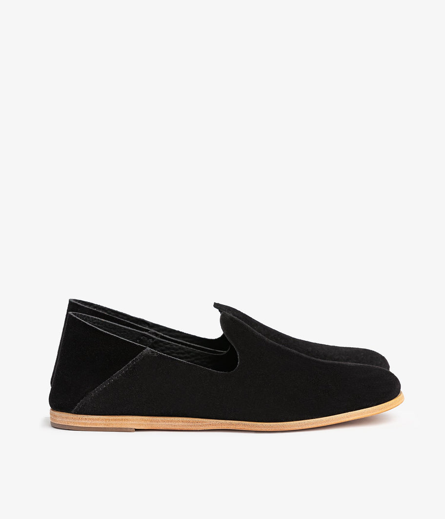 pedro garcia slipper black suede yoshi ess 1