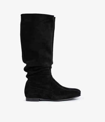 gintare / black bessie suede-black