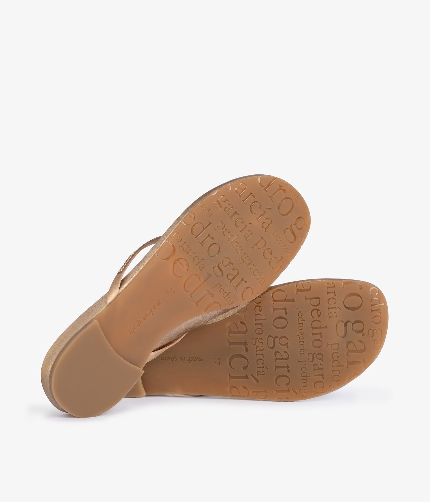 brinlee / rose gold nappa lame