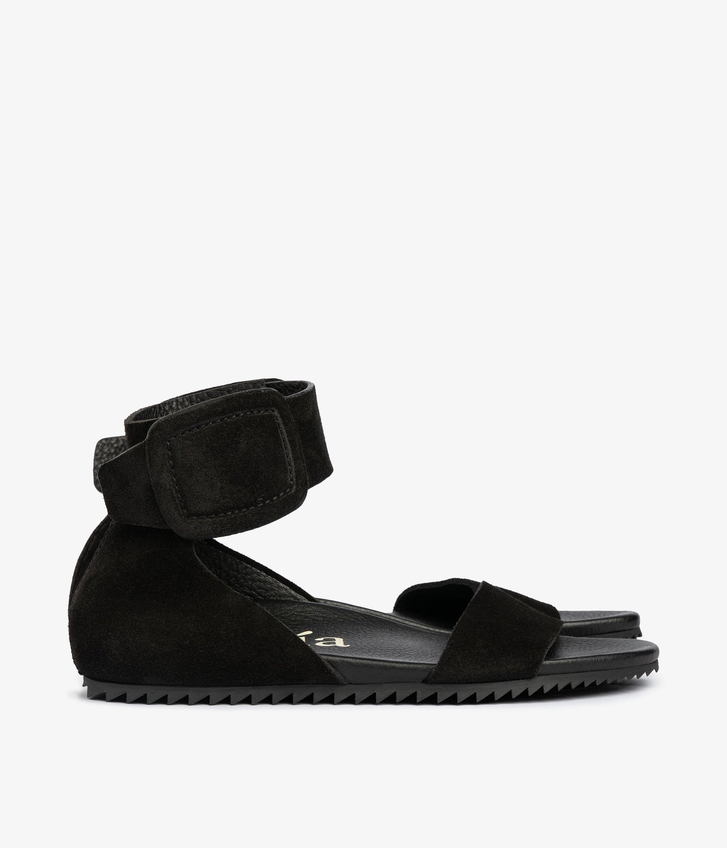 flat sandal black leather brianna aw25 pedro garcia 2