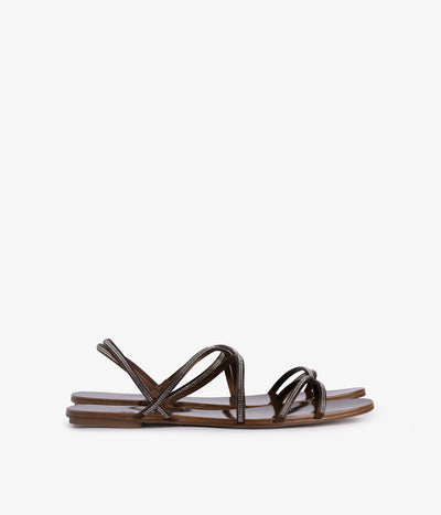 esme / nutmeg satin