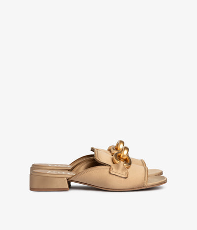 metallic chain clog metallic satin enna aw25 pedro garcia 1