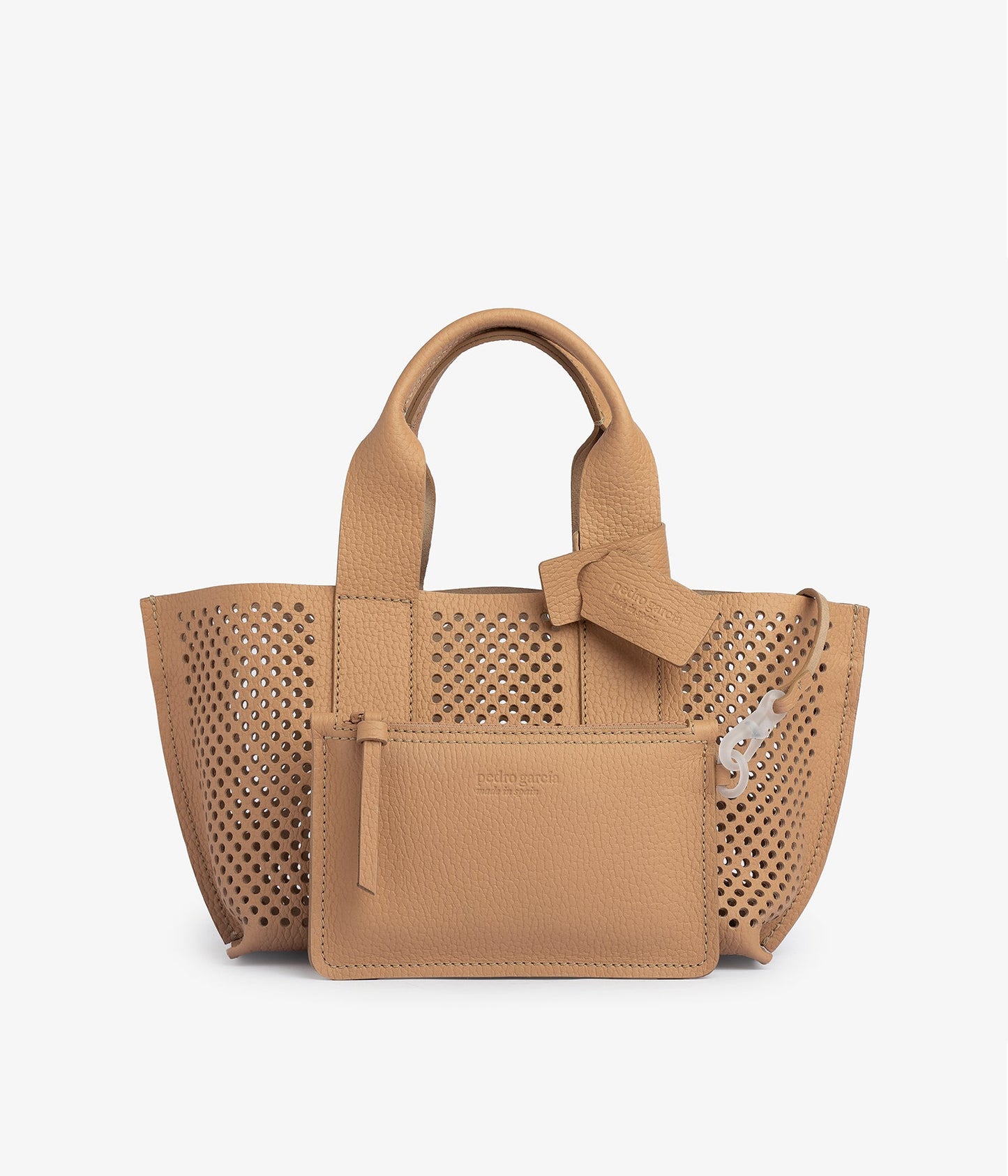 mini bolso tote piel beige perfed tote aw25 pedro garcia 1