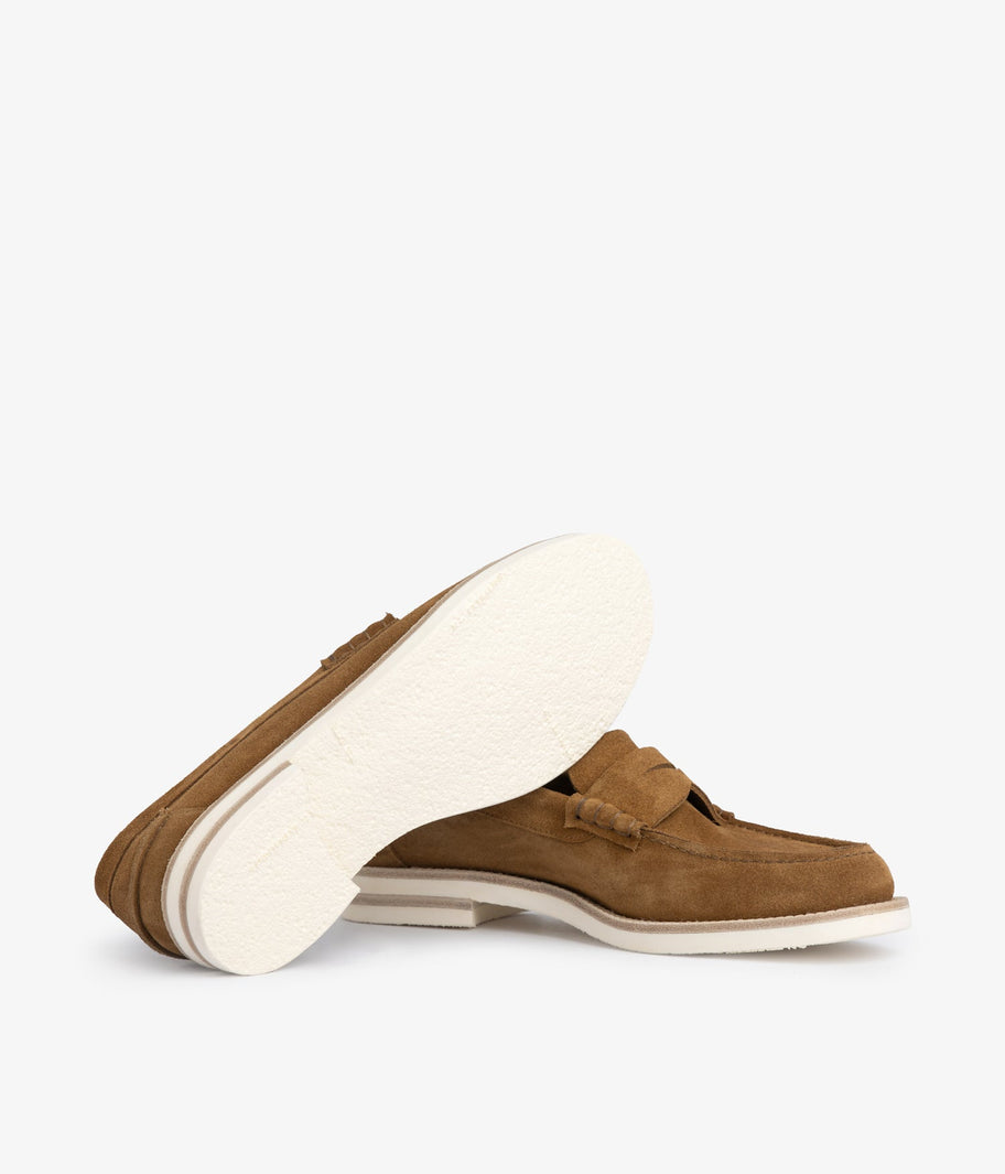 mocasin ante marron suela goma sabela aw25 pedro garcia 4