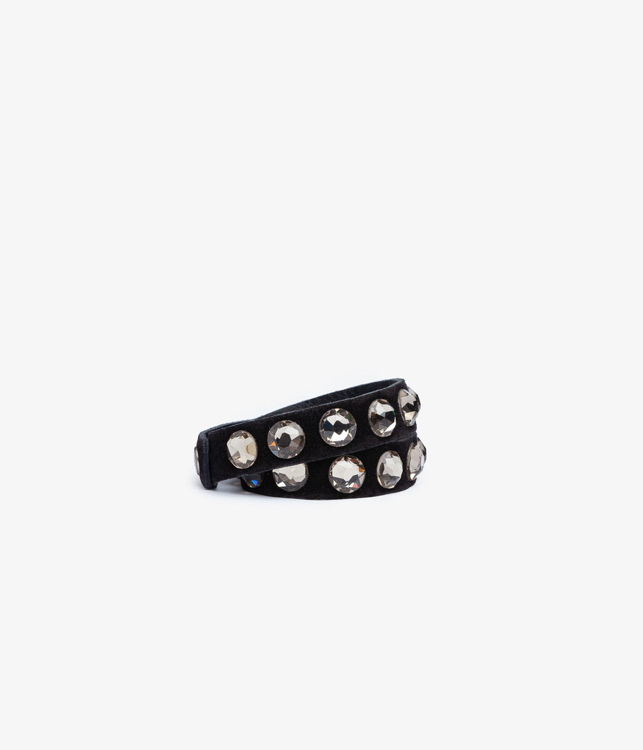 pedro garcia black castoro wrap bracelet aw23 1