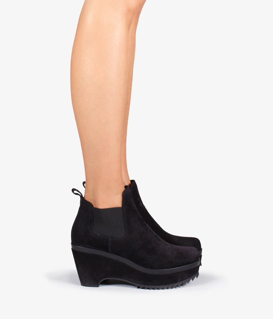 pedro garcia boot black suede faustine ess grid 5