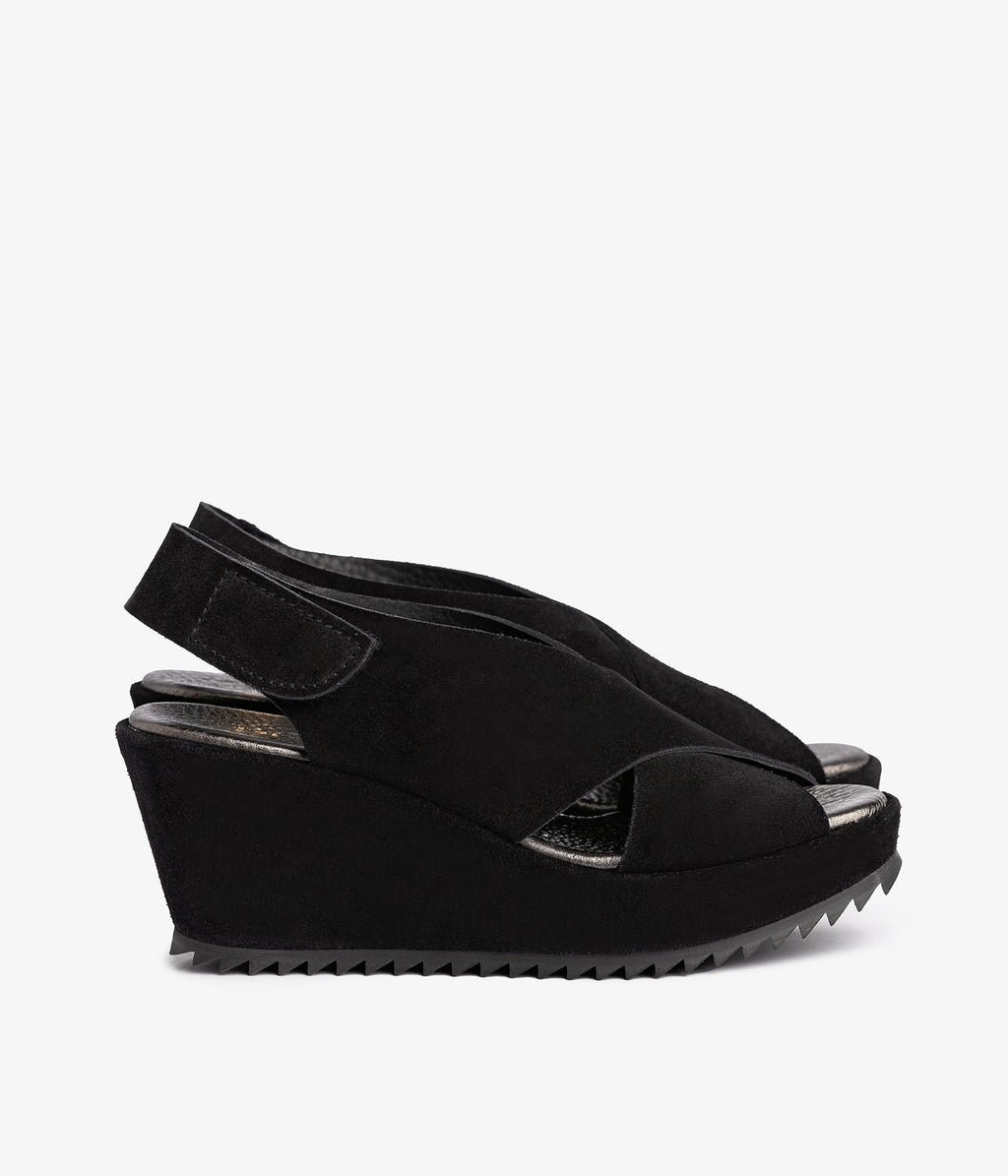 pedro garcia criss cross wedge black castoro ess 1