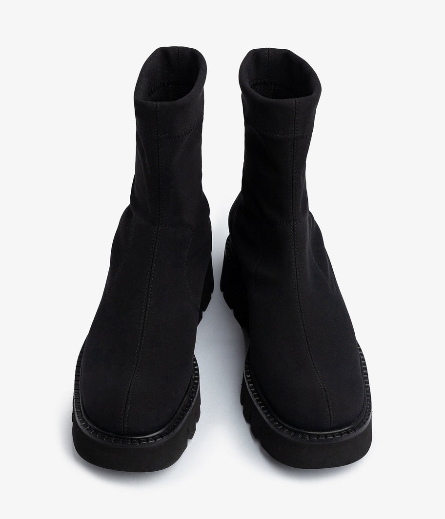 pedro garcia lightweight black stretch boot selen aw23 4