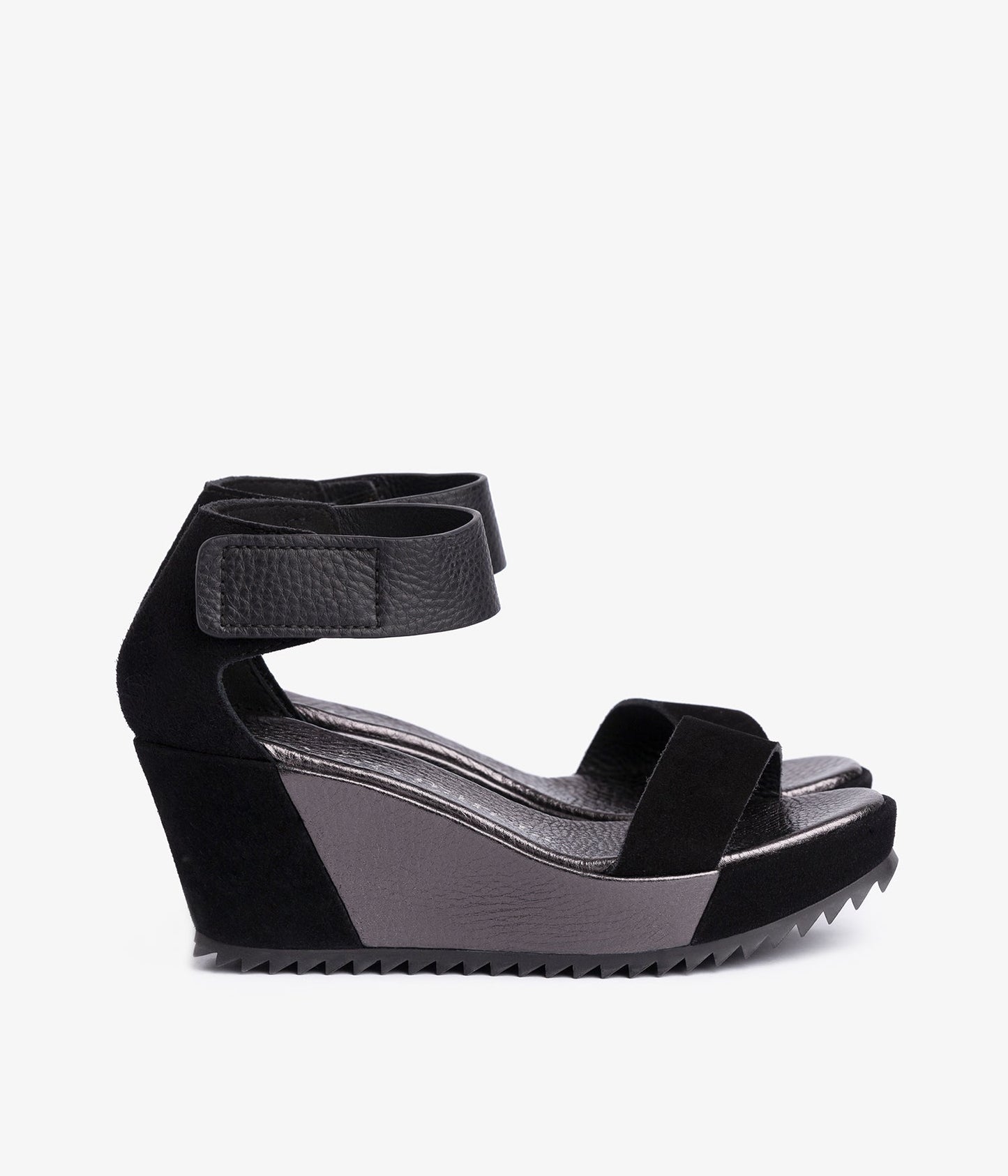 pedro garcia quarter back wedgesuede black fidelia w23 1