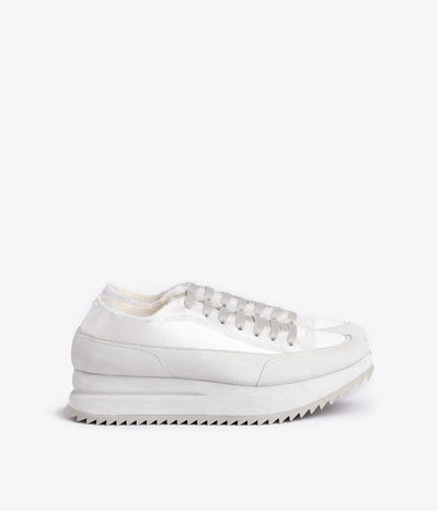 pedro garcia sneaker wedge white silk satin orella 2