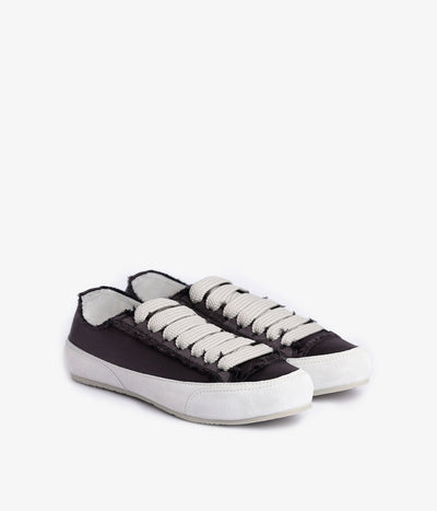 pedro garcia sneaker black silk satin parson ess 2
