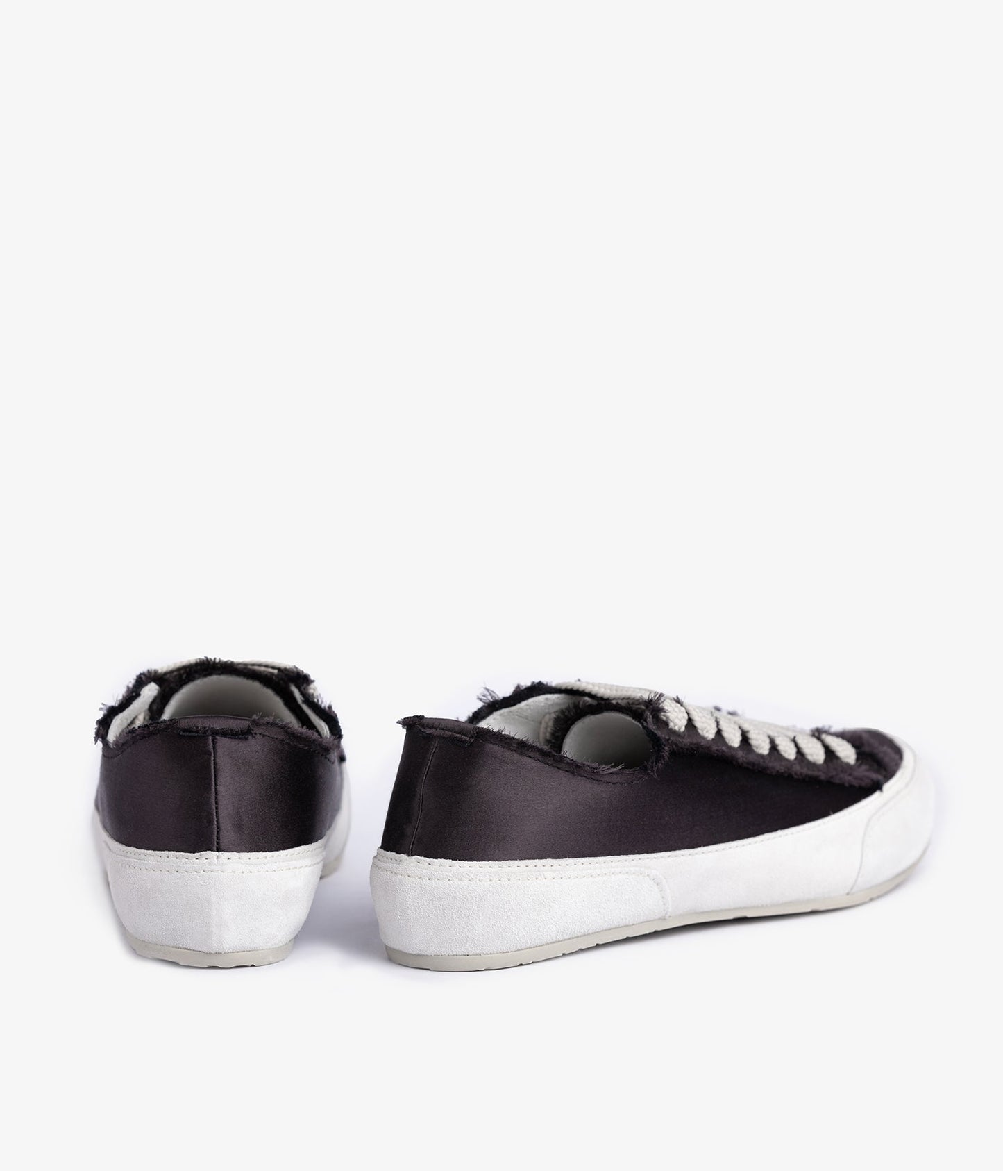 pedro garcia sneaker black silk satin parson ess 14