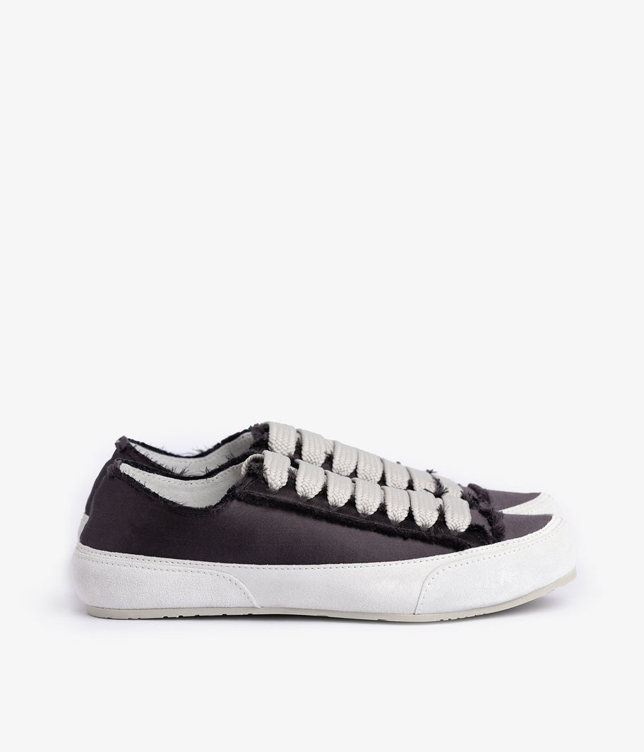 pedro garcia sneaker black silk satin parson ess 1