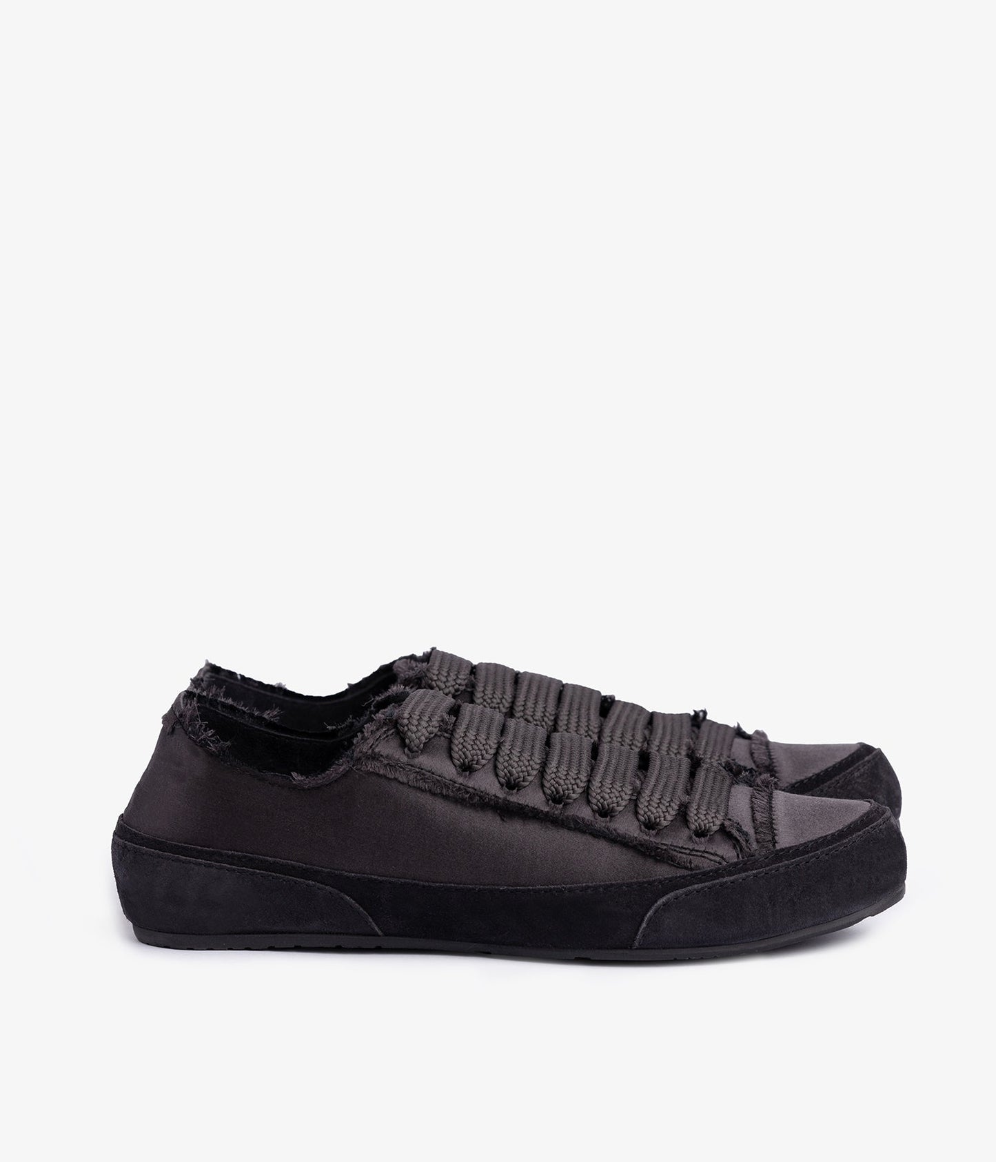 pedro garcia sneaker black tonal silk satin parson ess 1