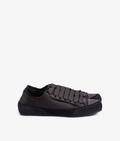 pedro garcia sneaker black tonal silk satin parson ess 2