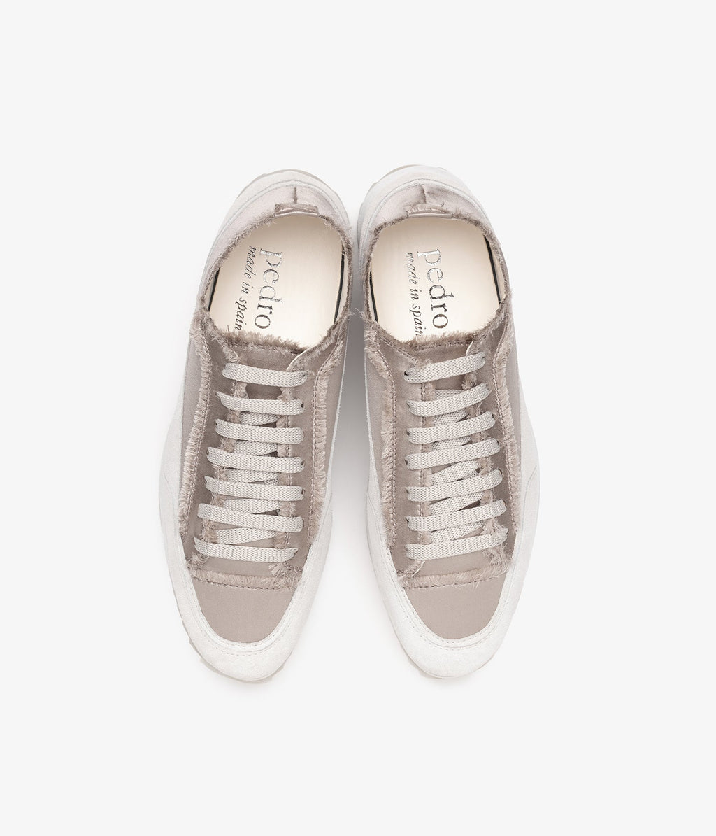 pedro garcia sneaker wedge pipa silk satin orella 3