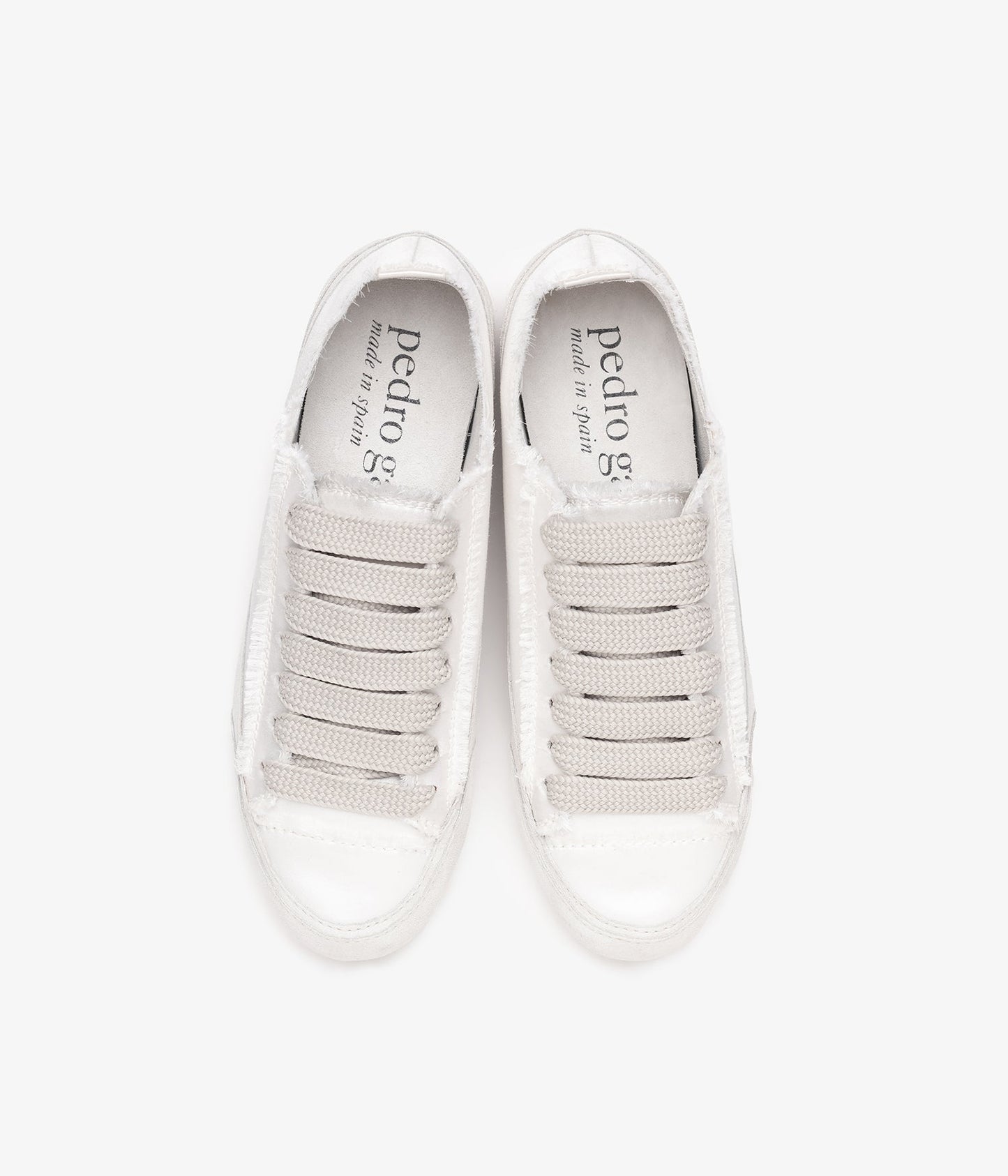 pedro garcia sneaker white silk satin parson ess 3