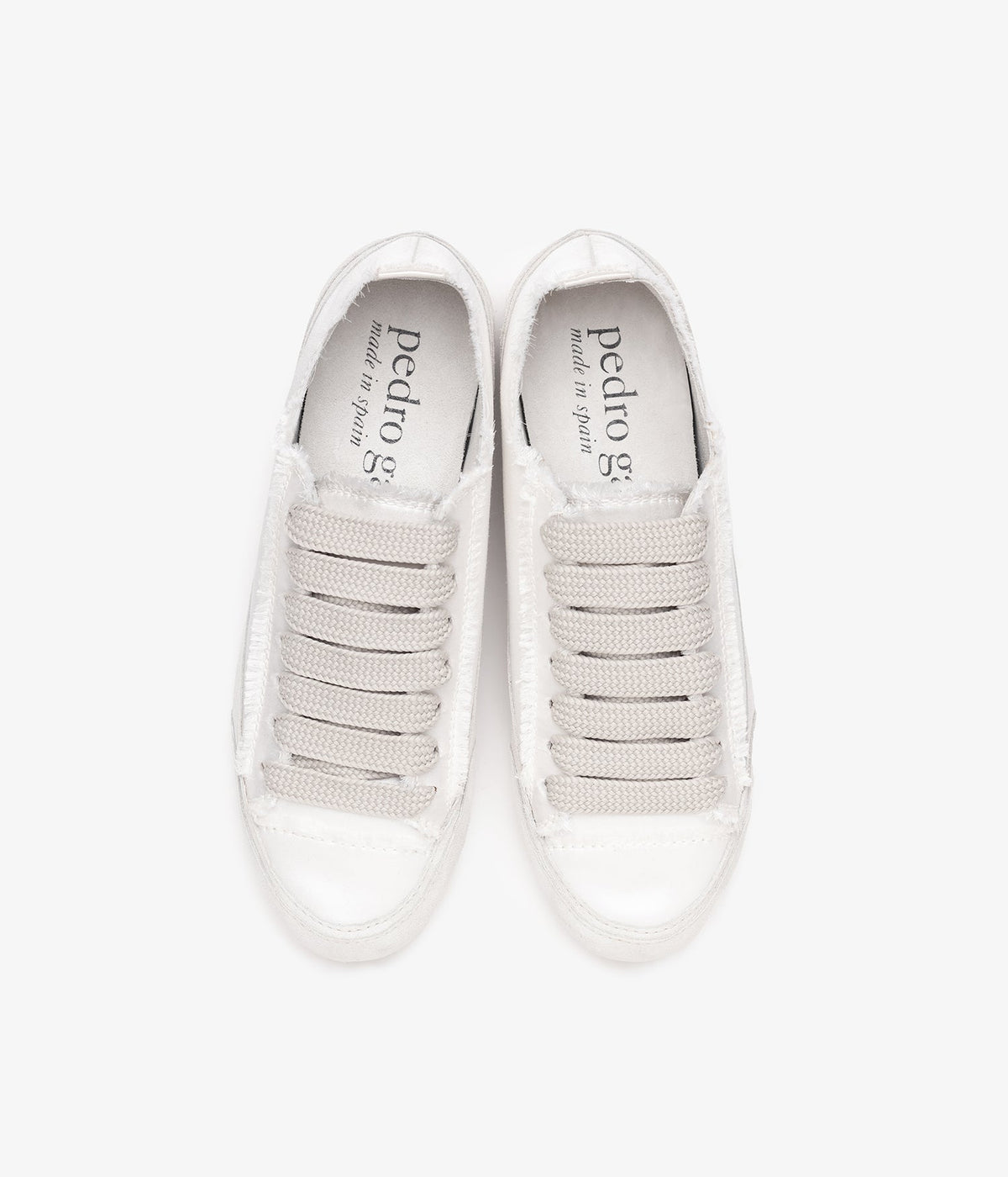pedro garcia sneaker white silk satin parson ess 3