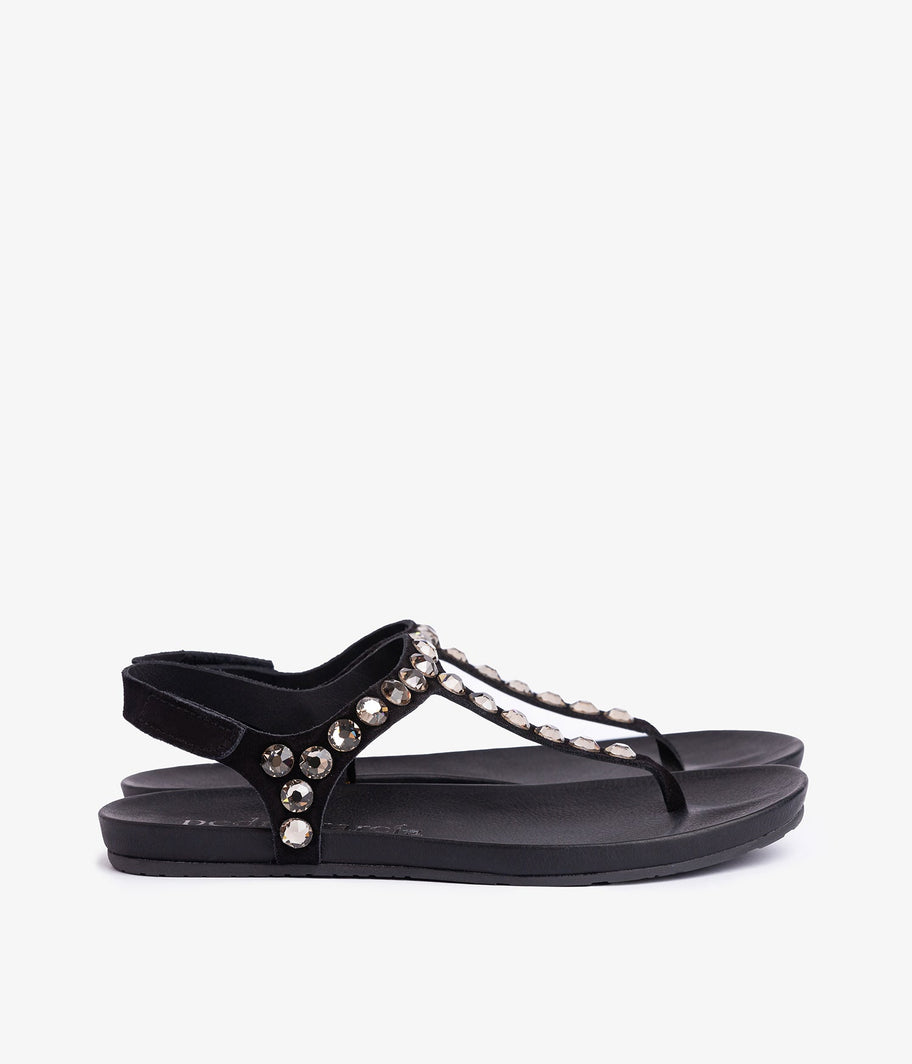 pedro garcia thong sandal black suede judith ess 2