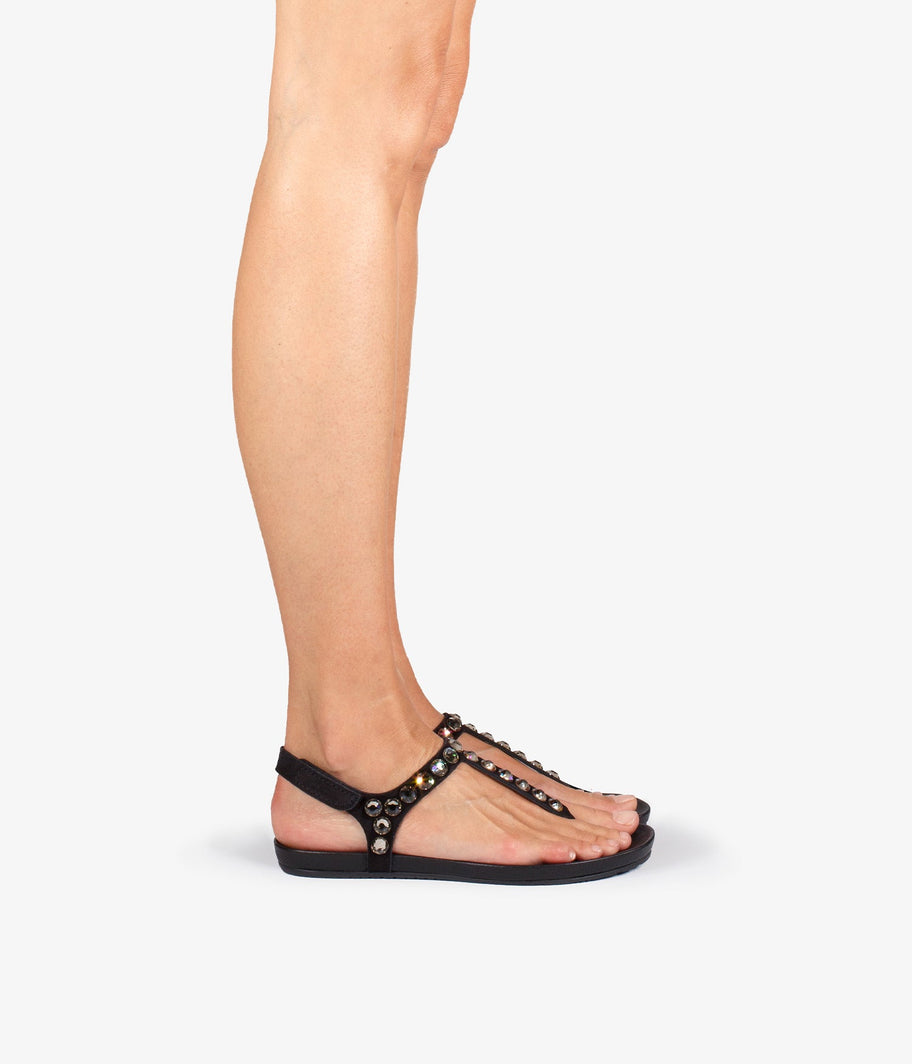 pedro garcia thong sandal black suede judith ess hover