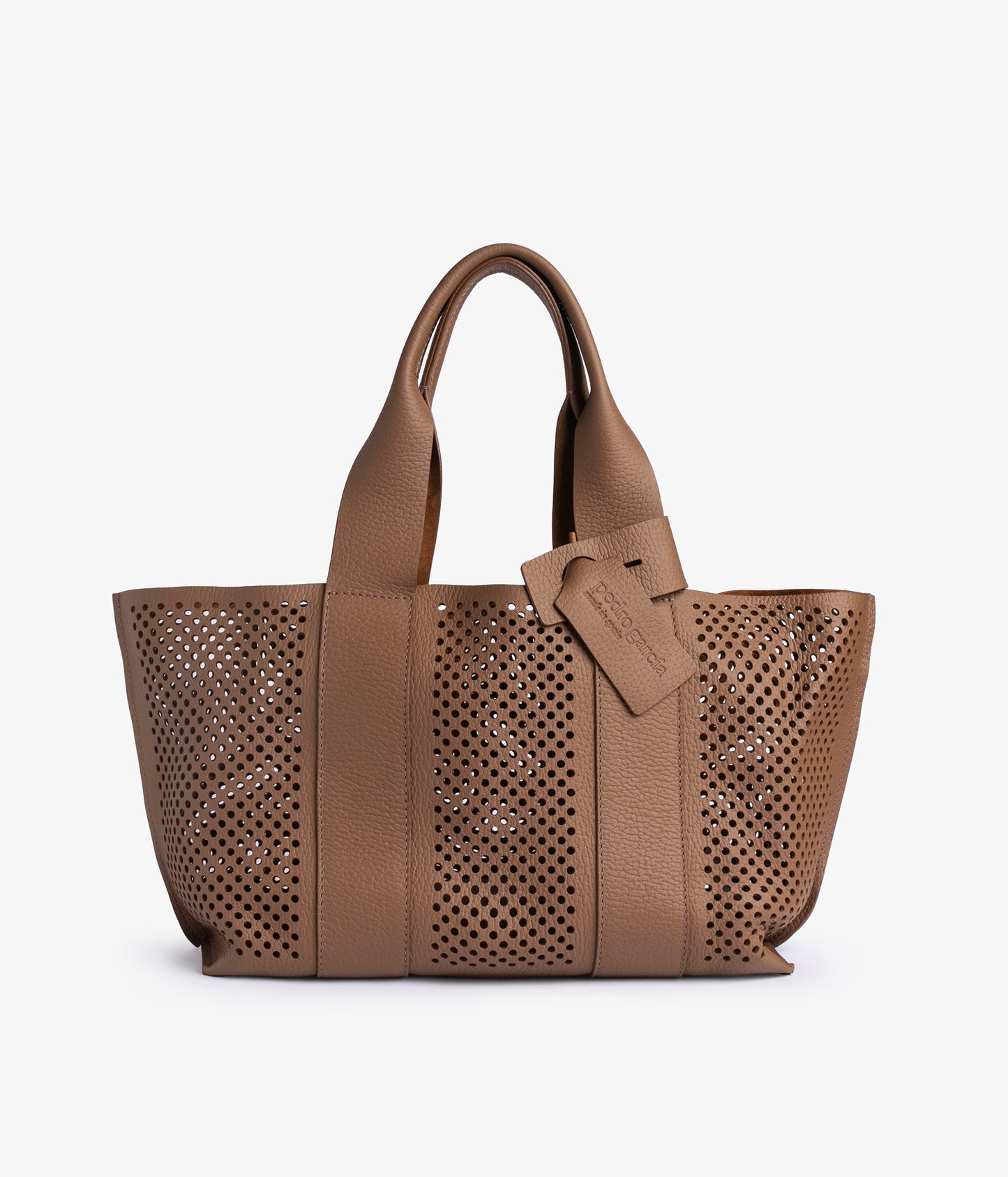 perfed tote / saddle cervo