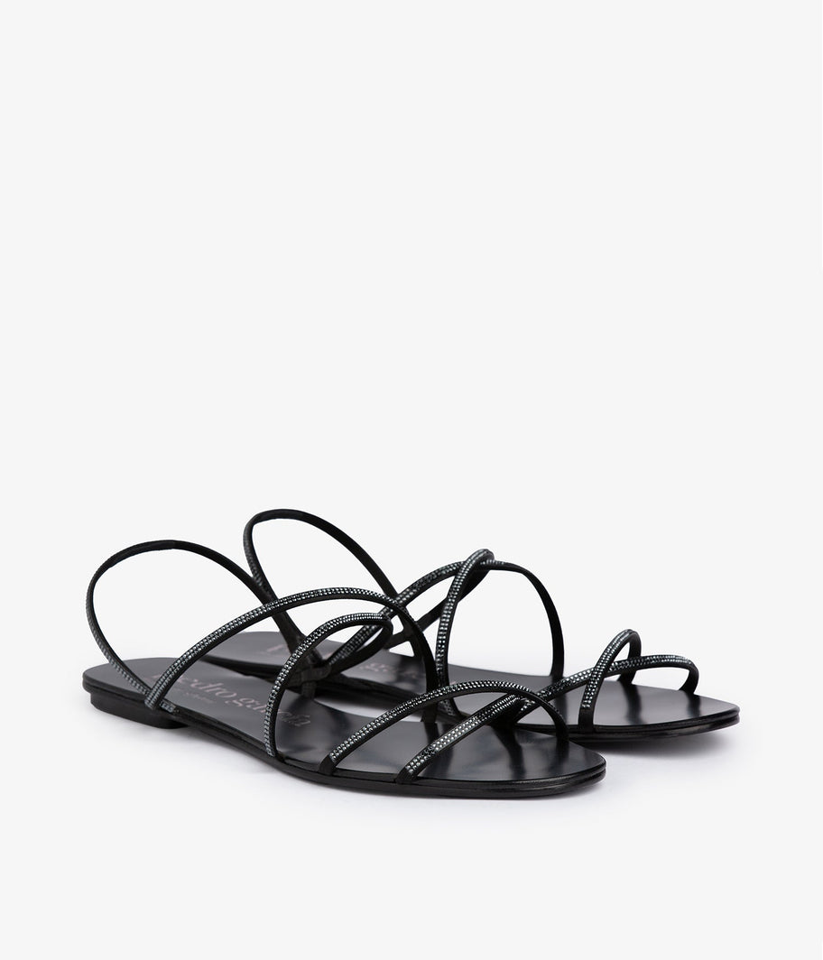 sandal crystals swarosky black esme pedro garcia 1