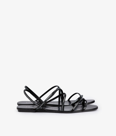 sandal crystals swarosky black esme pedro garcia 1