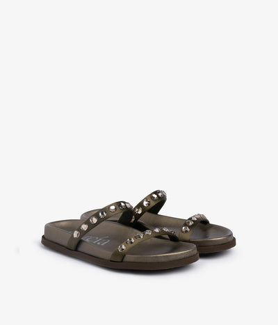 doyel / olivade satin-greige