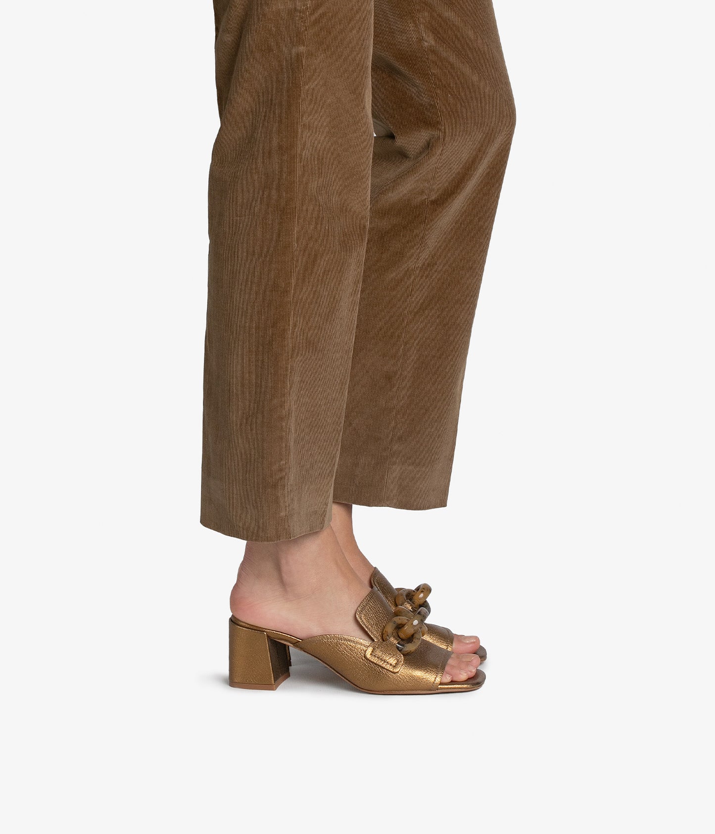 umita / old gold petitgrain lame-tortoise