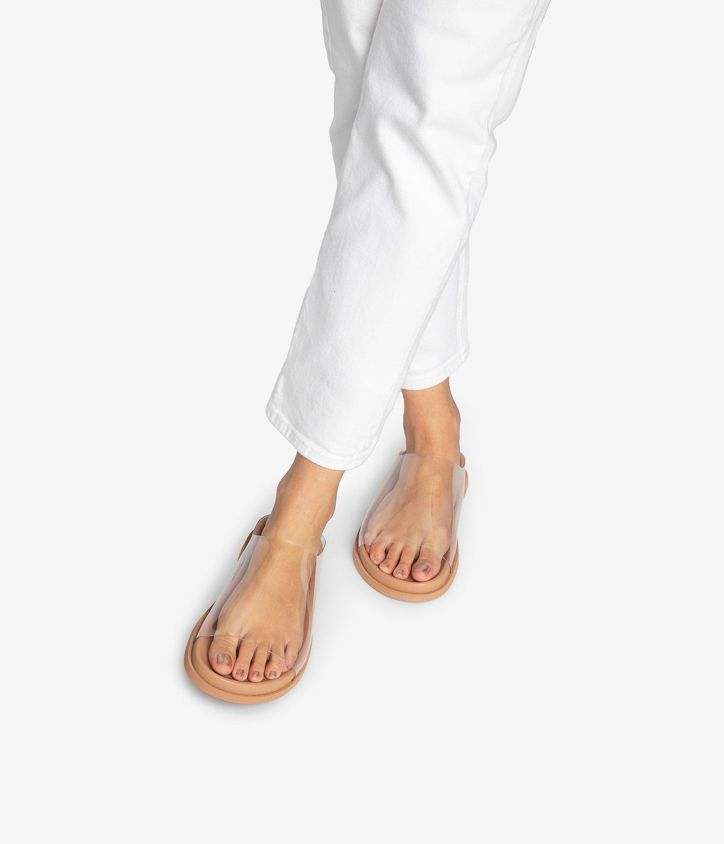 slide jelly beige leather darice aw25 pedro garcia 2