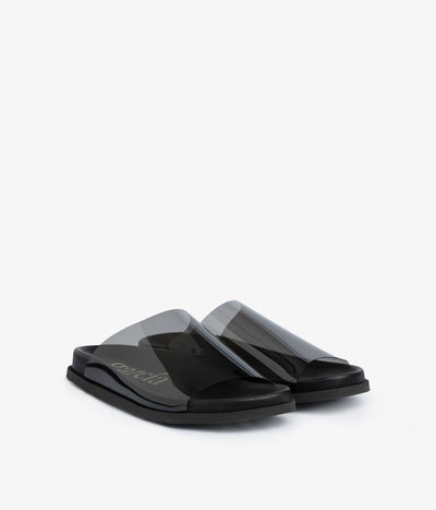 slide jelly black leather darice aw25 pedro garcia 1