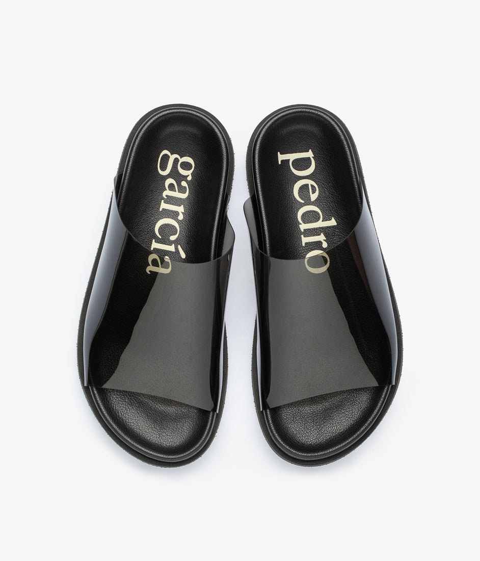 slide jelly beige leather darice aw25 pedro garcia 4