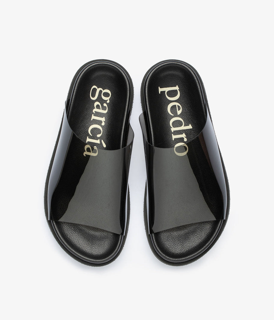 slide jelly beige leather darice aw25 pedro garcia 4