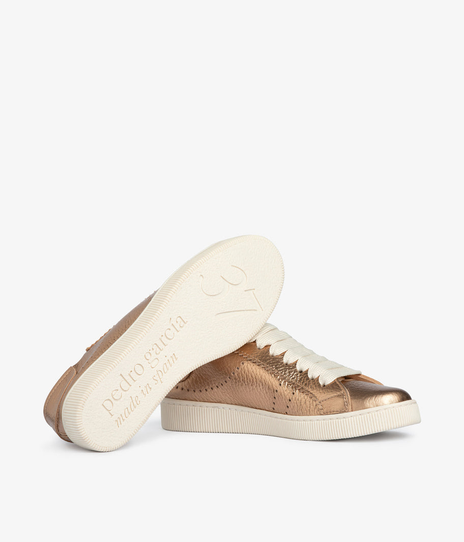 sneaker metallic leather perry aw25 pedro garcia 5