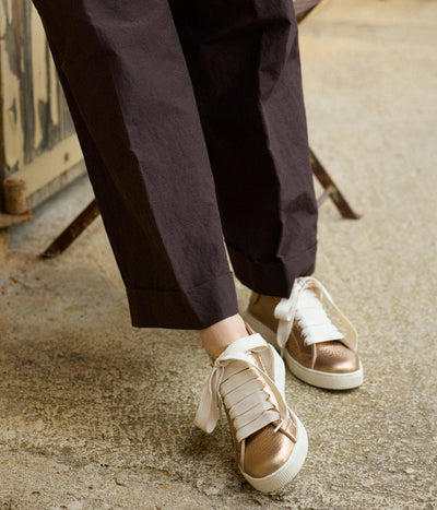 sneaker metallic leather perry aw25 pedro garcia 1