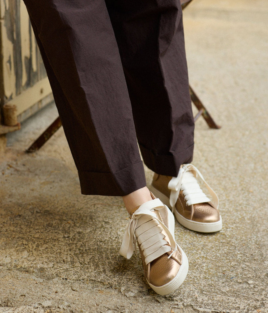 sneaker piel metalizada perry aw25 pedro garcia 7