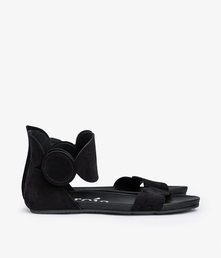 suede black fussbett sandal joed pedro garcia essentials 2