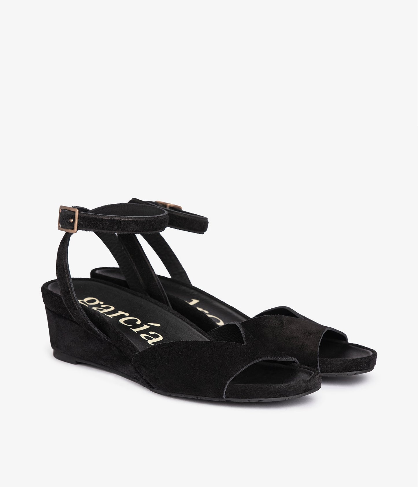 wedge black suede wamika pedro garcia 1 