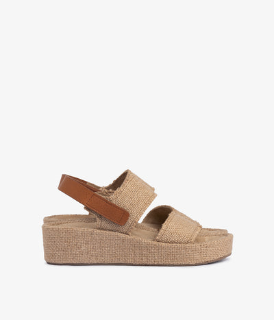 leticia / natural burlap