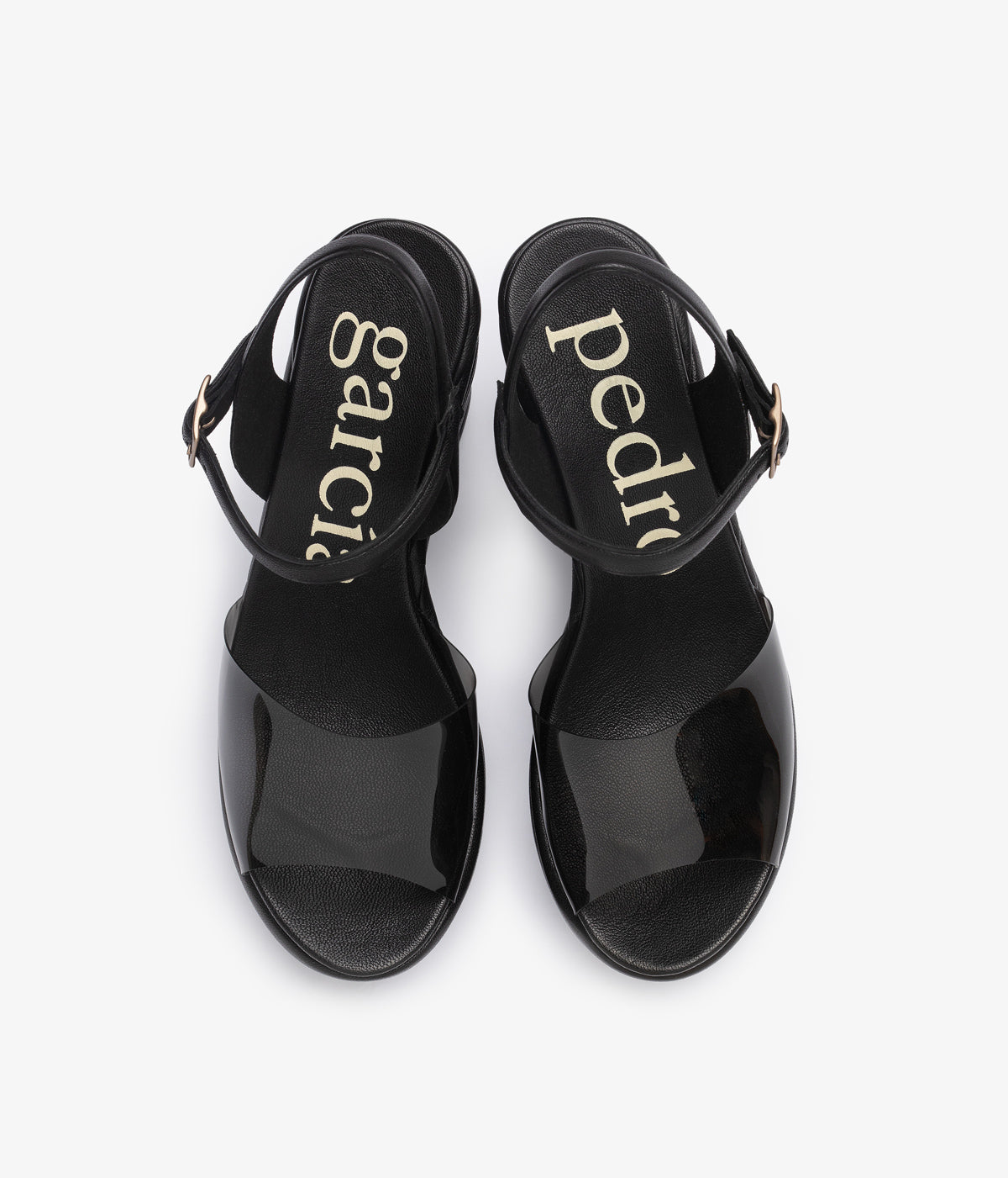 wedge sandal black leather danila aw25 pedro garcia 4