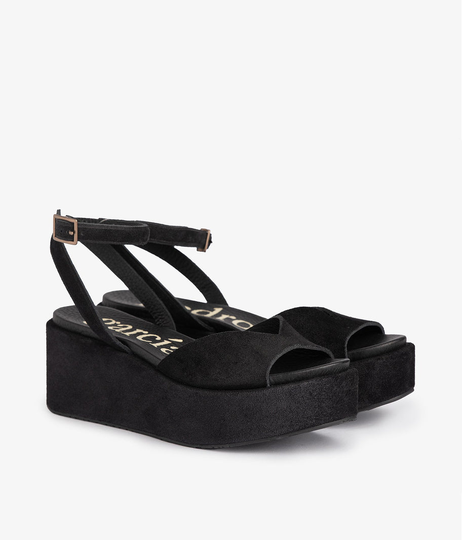 wedge sandal black suede nereida pedro garcia 1
