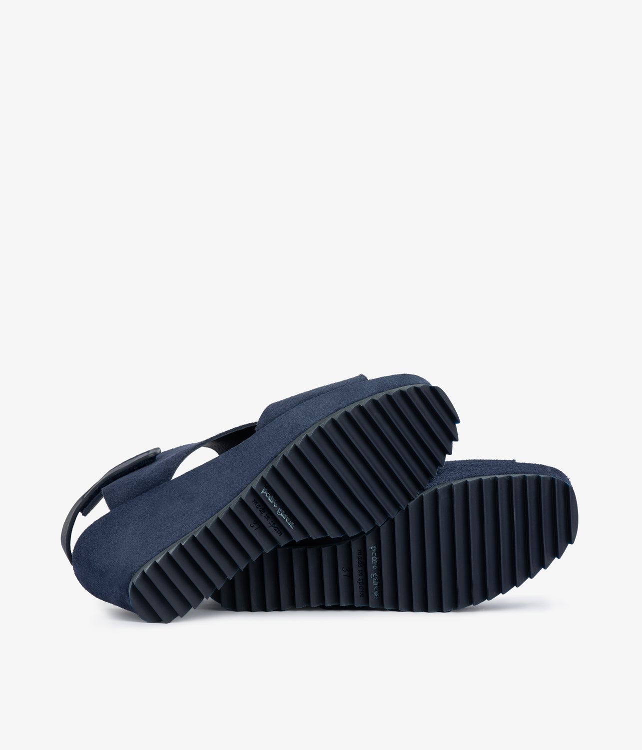 wedge sandal blue suede fenia aw25
pedro garcia 5