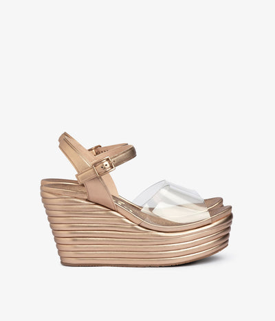 wedge sandal metallic leather danila aw25 pedro garcia 1